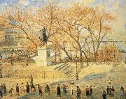 Camille Pissarro The statue of the morning sun Sweden oil painting artist
